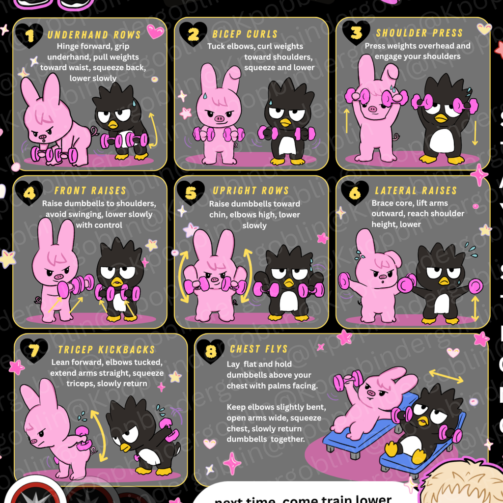 Dwaekki Concert Prep Workout Poster [Digital Download]