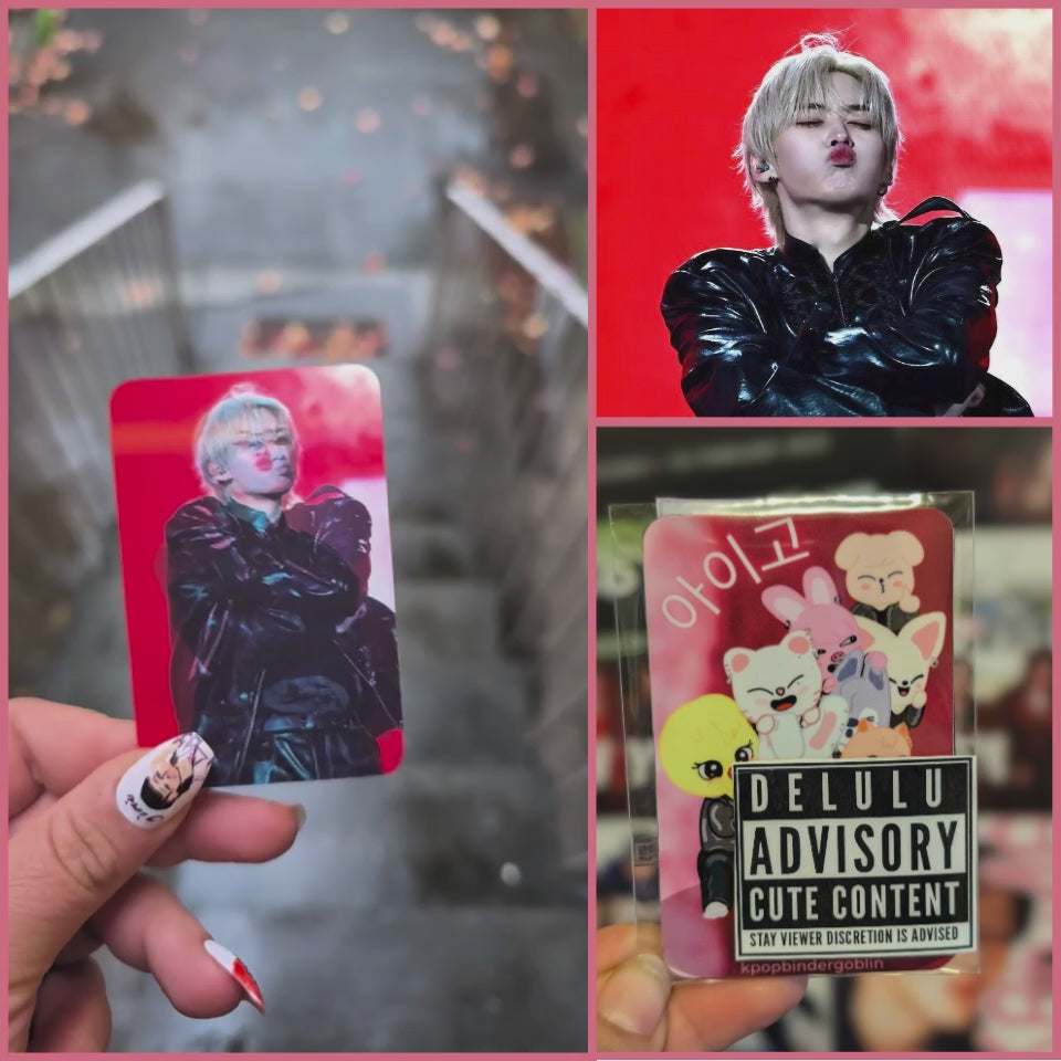 Aegyo Replay Lenticular Card ⭐ [Lee Know Version]
